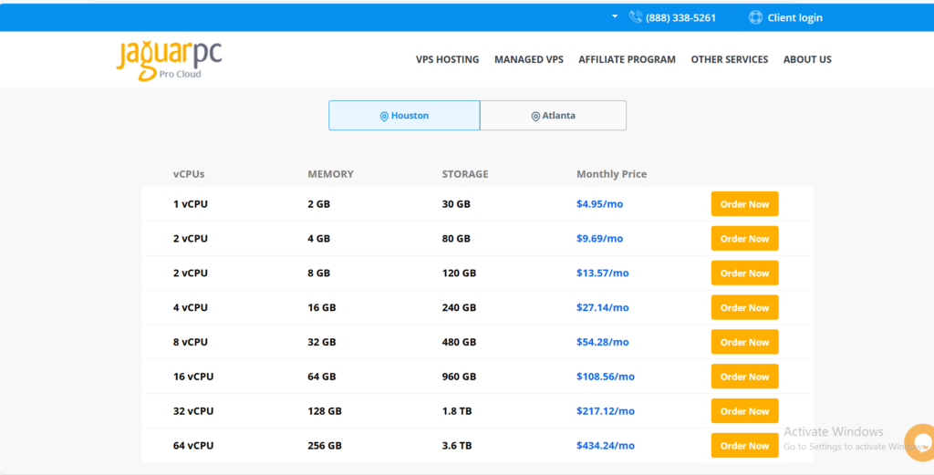 Hosting Plans and Pricing